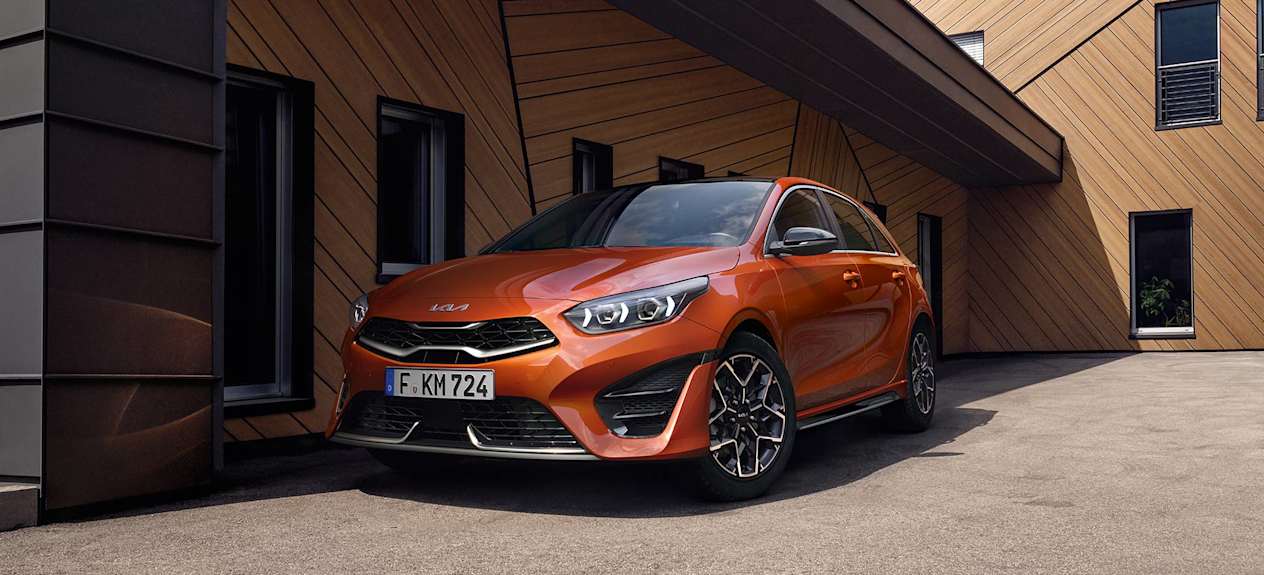 Kia Ceed 2021 : trois quarts avant