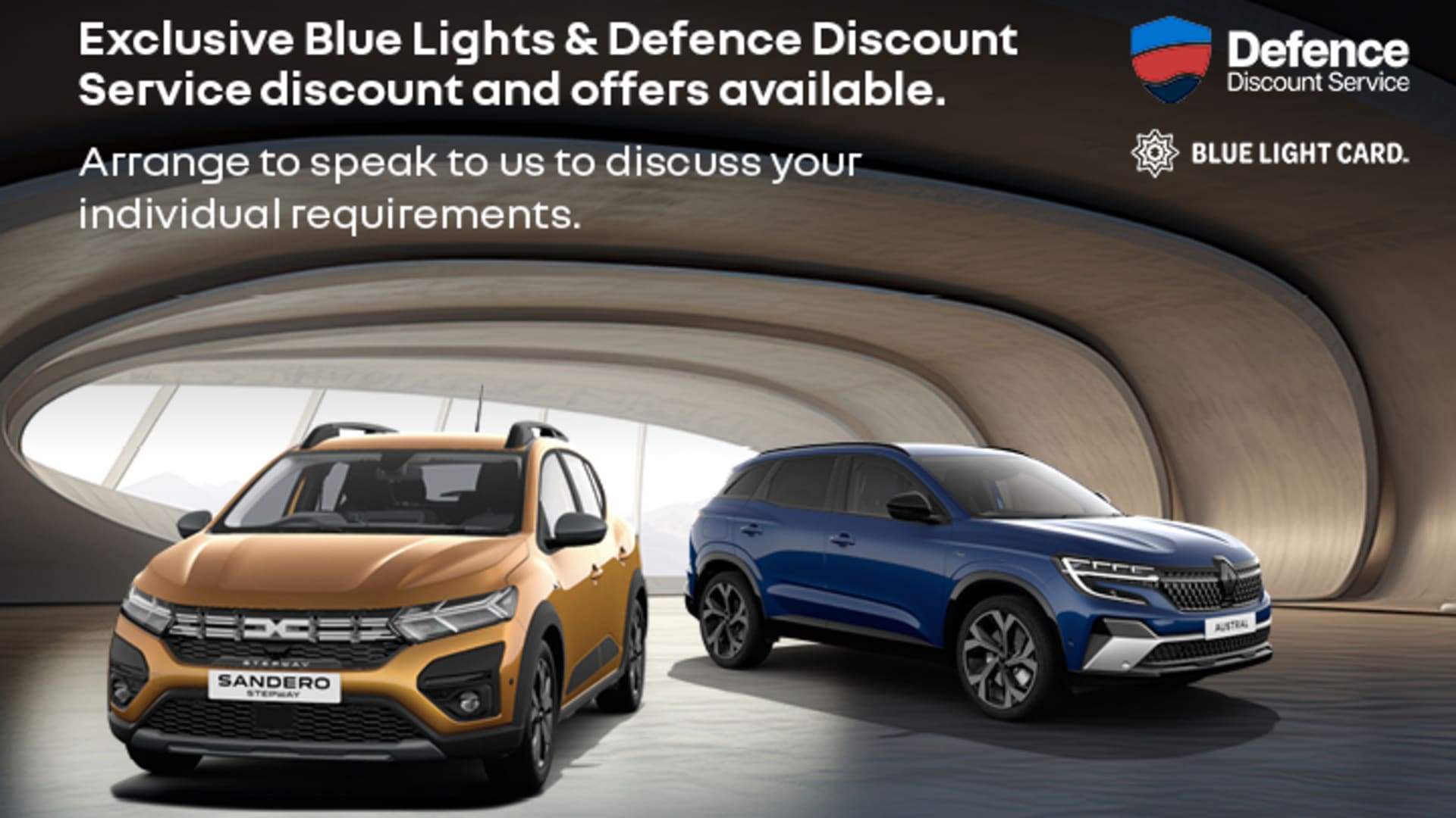 Exclusive Blue Lights & Defence Discount