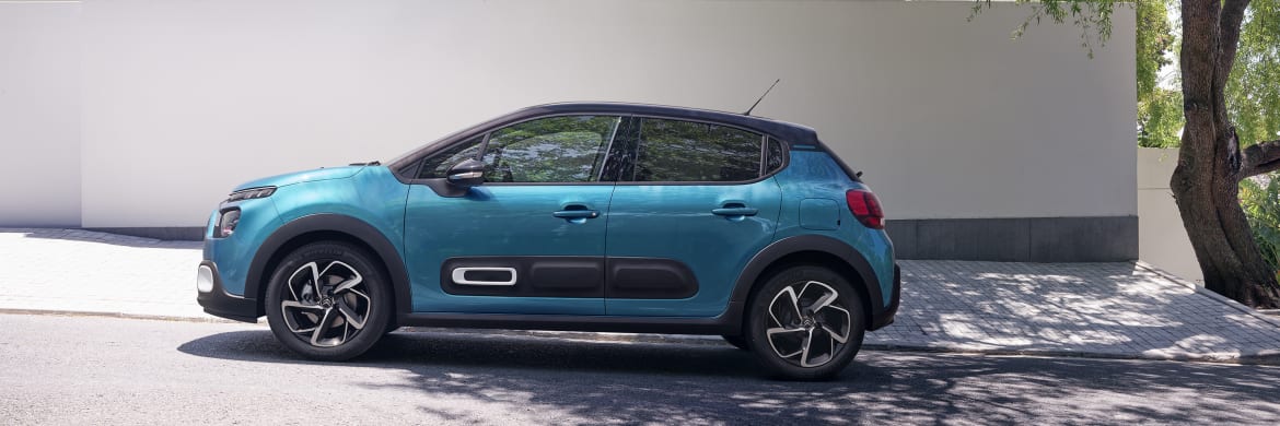 Citroën C3 restylée 2020 profil
