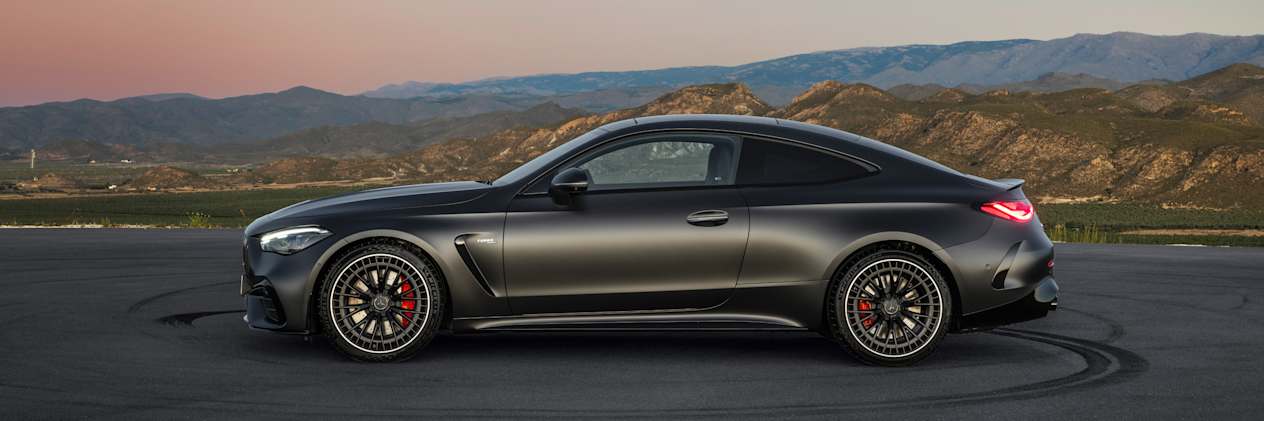 Mercedes CLE 53 AMG 2024 : profil gauche statique