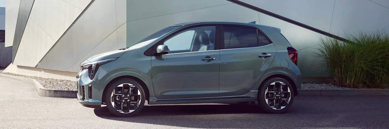 Kia Picanto 2024 : profil gauche statique