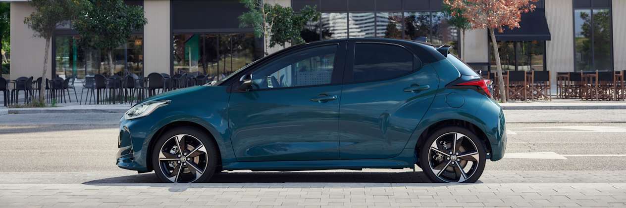 Toyota Yaris 2025 : profil gauche statique