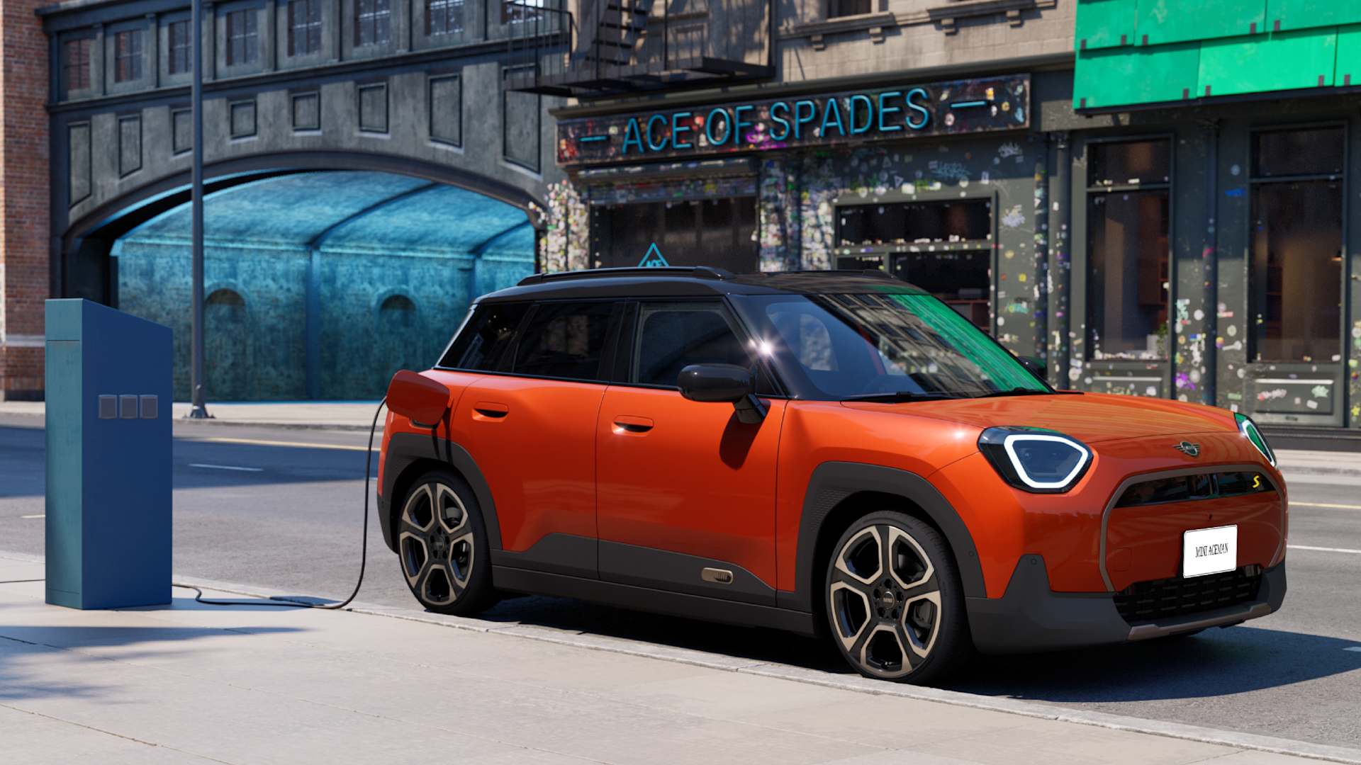 THE FIRST-EVER ALL-ELECTRIC MINI ACEMAN