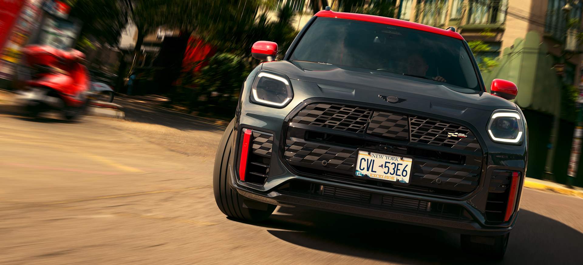 THE MINI JCW COUNTRYMAN ALL4.