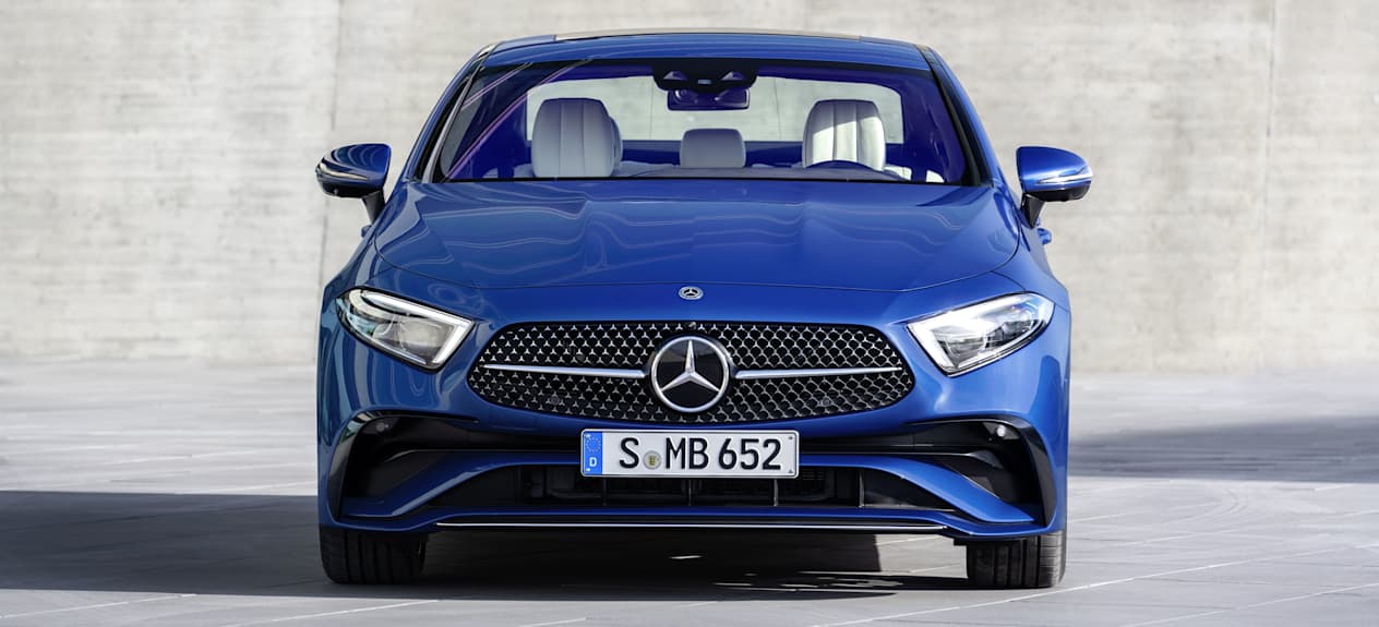 Mercedes-Benz CLS restylé (2021) : Face avant