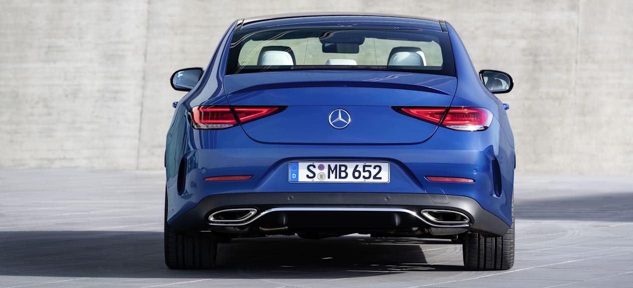 Mercedes-Benz CLS restylé (2021) : Face arrière