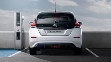 2018 Nissan Leaf re-charging