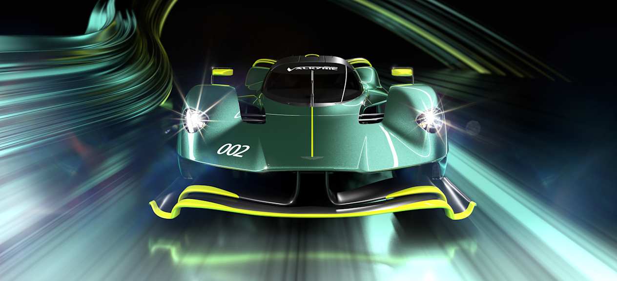 Aston Martin Valkyrie AMR Pro : face avant
