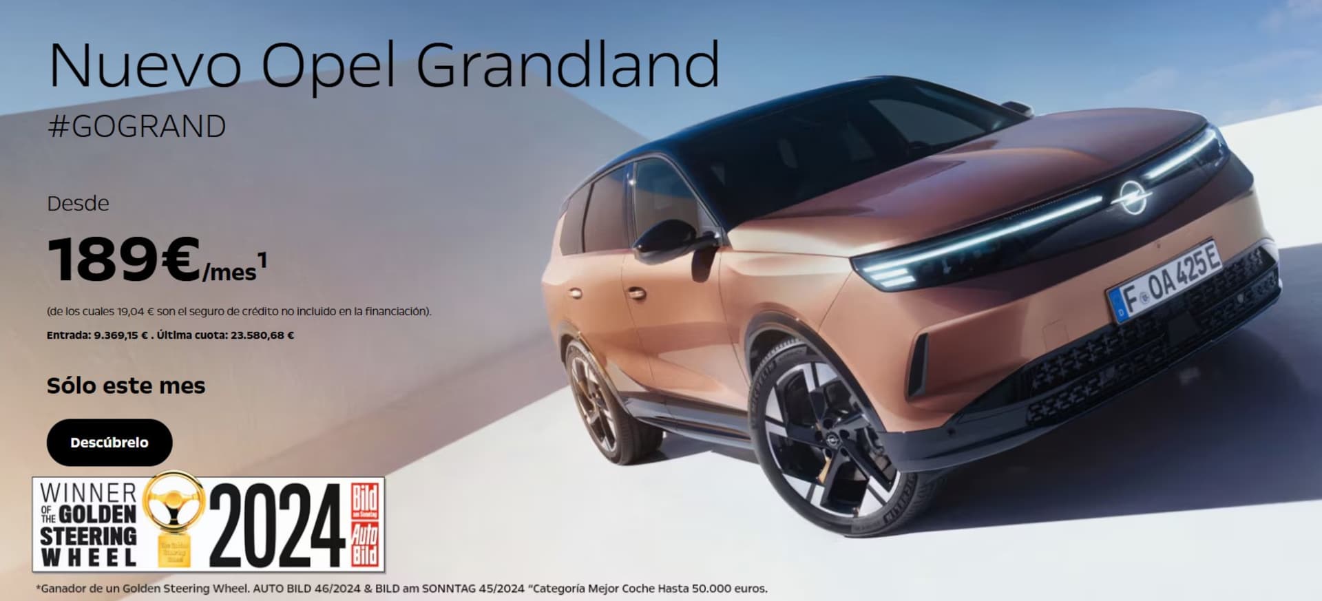 NUEVO OPEL GRANDLAND