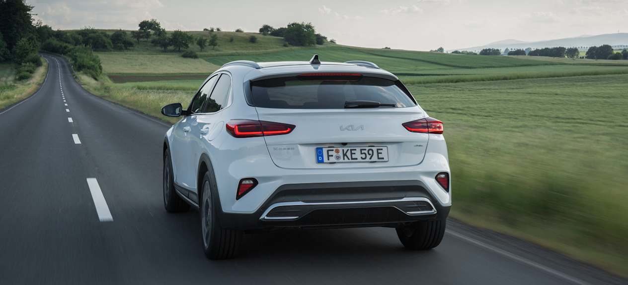 Kia XCeed 2022 PHEV : Trois quart arrière gauche