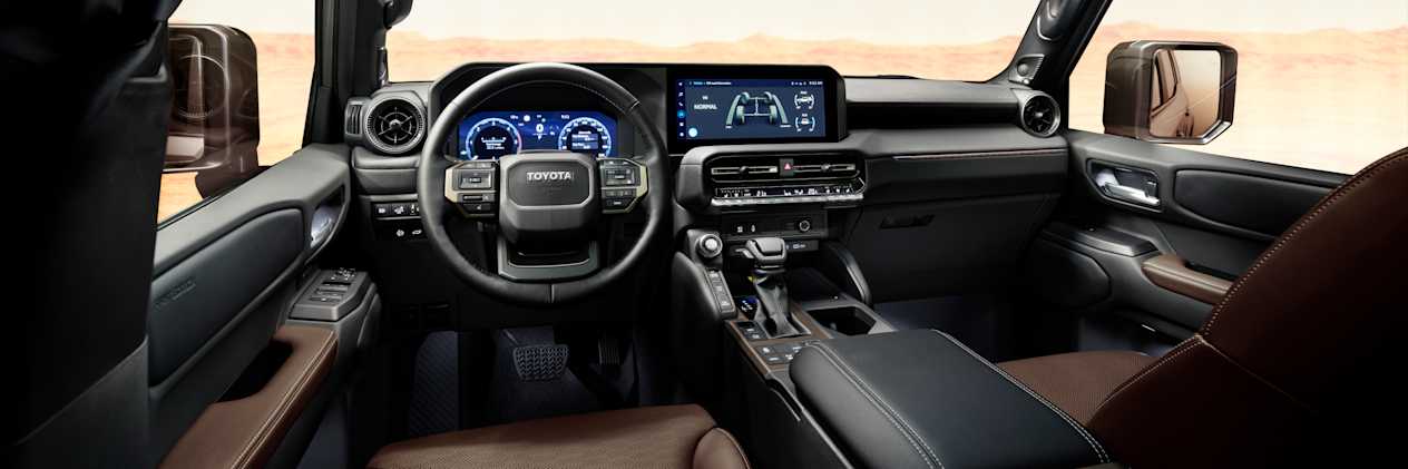 Toyota Land Cruiser 2024 : intérieur