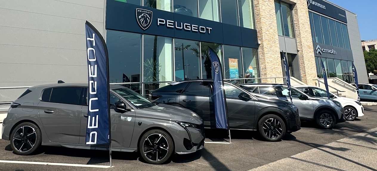 Concession Peugeot Cannes en 2024
