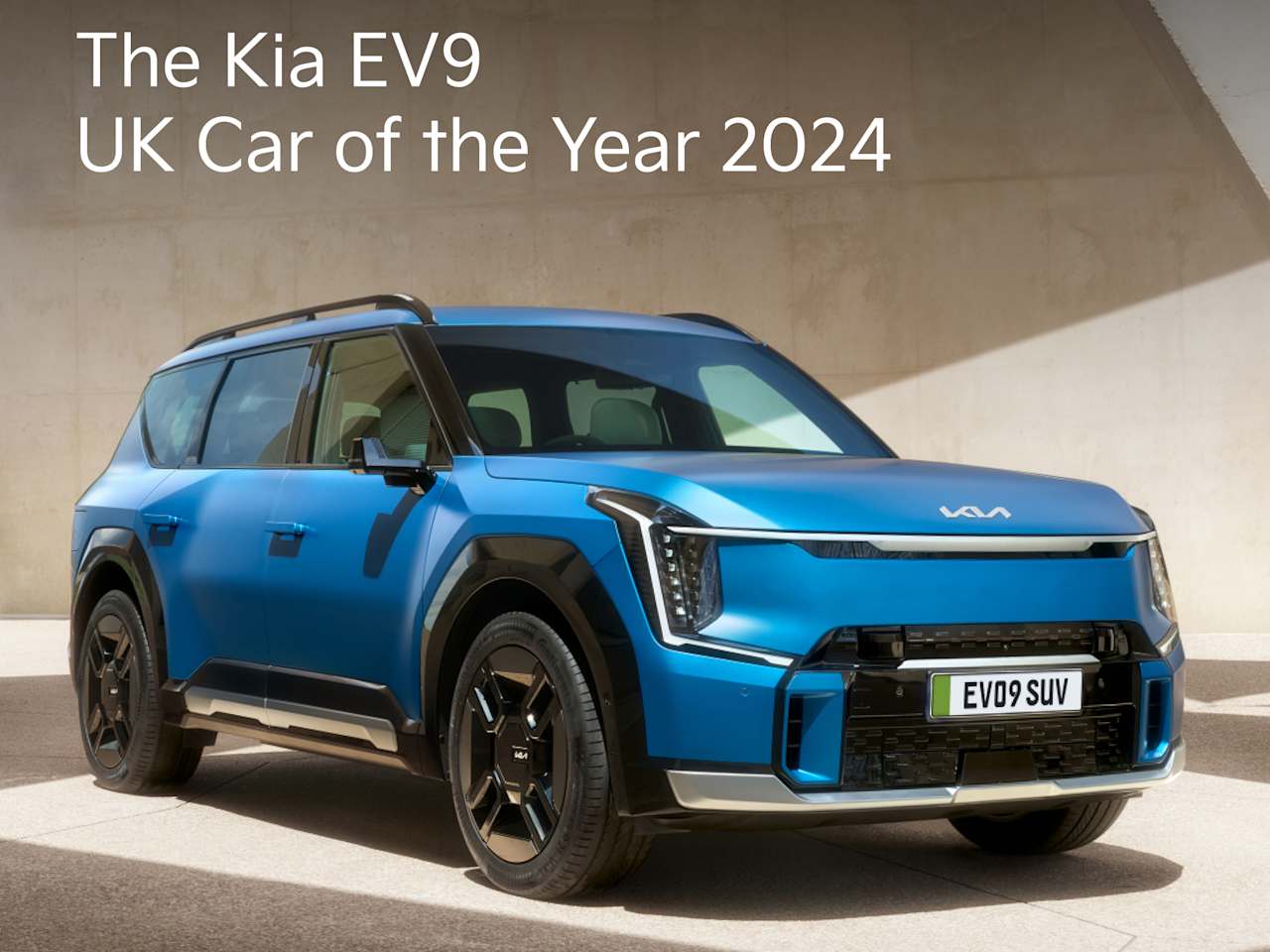 KIA EV9 IS UK CAR OF THE YEAR 2024