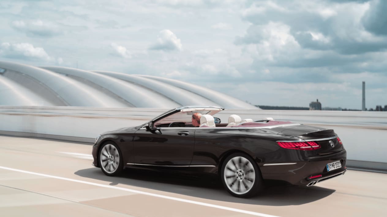 Mercedes Classe S cabriolet arrière