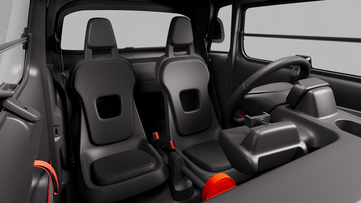 Citroën Ami Spicy 2025 : sièges