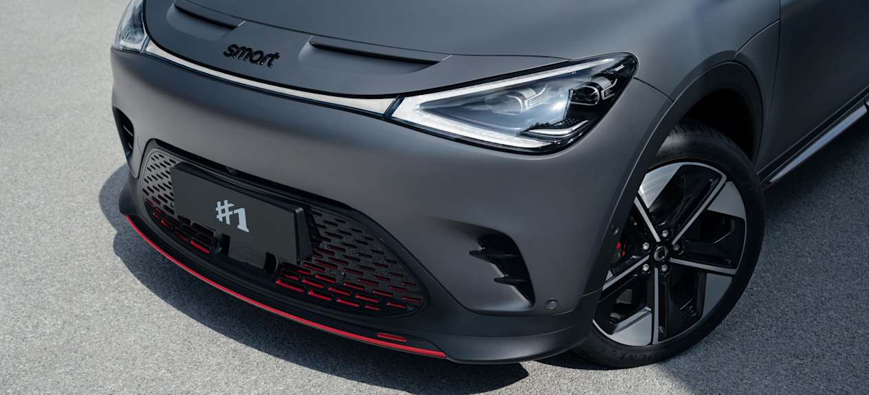 Smart #1 Brabus bouclier avant