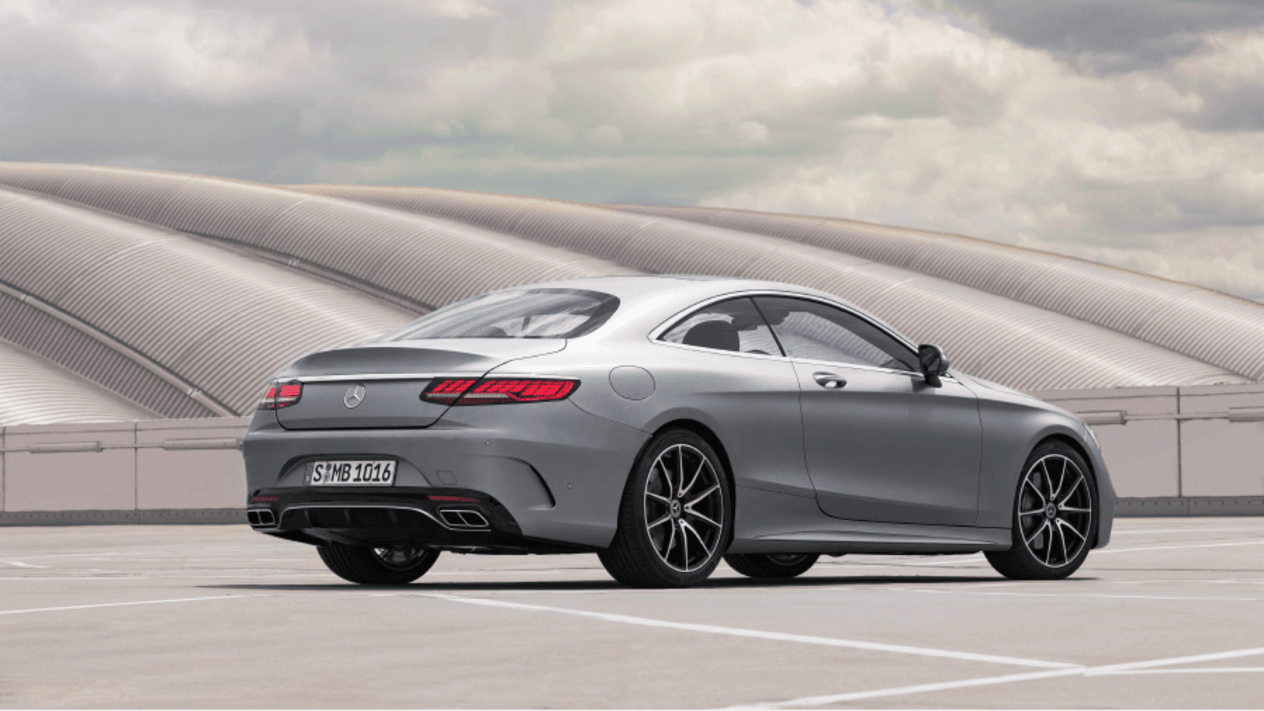 Mercedes Classe S coupé arrière