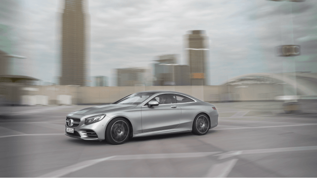Mercedes Classe S coupé avant