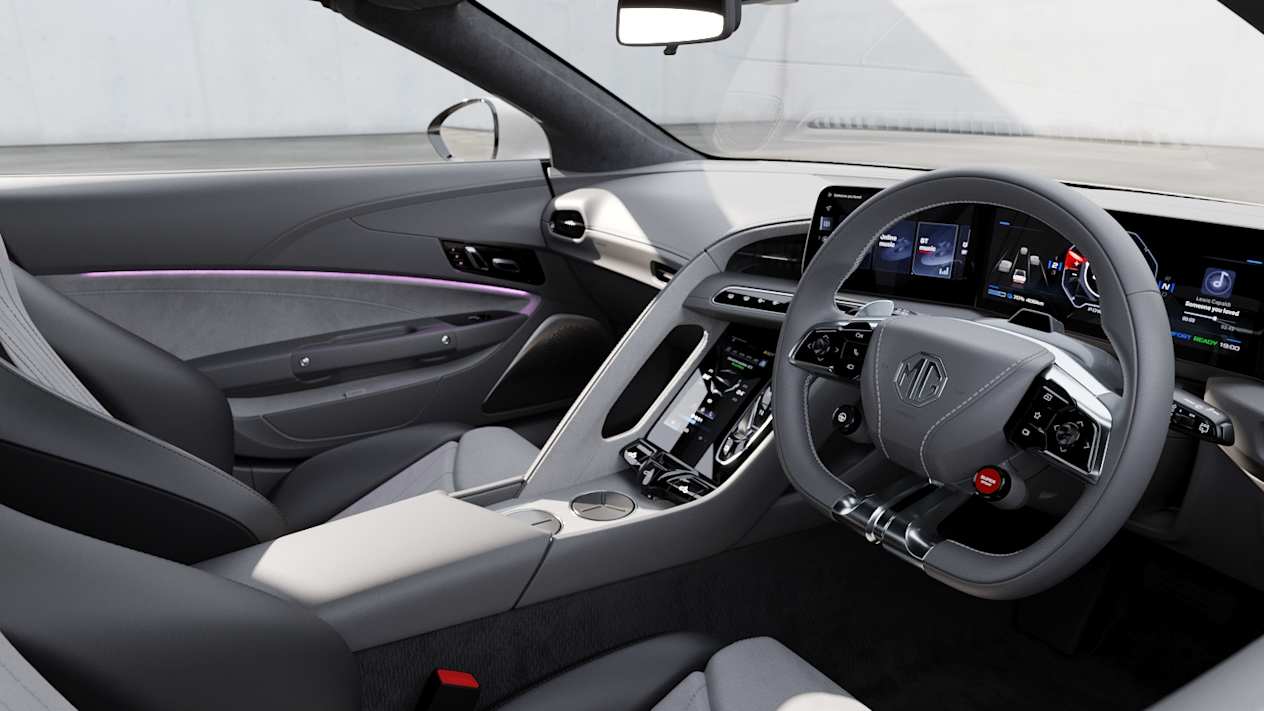CYBERSTER INTERIOR GREY