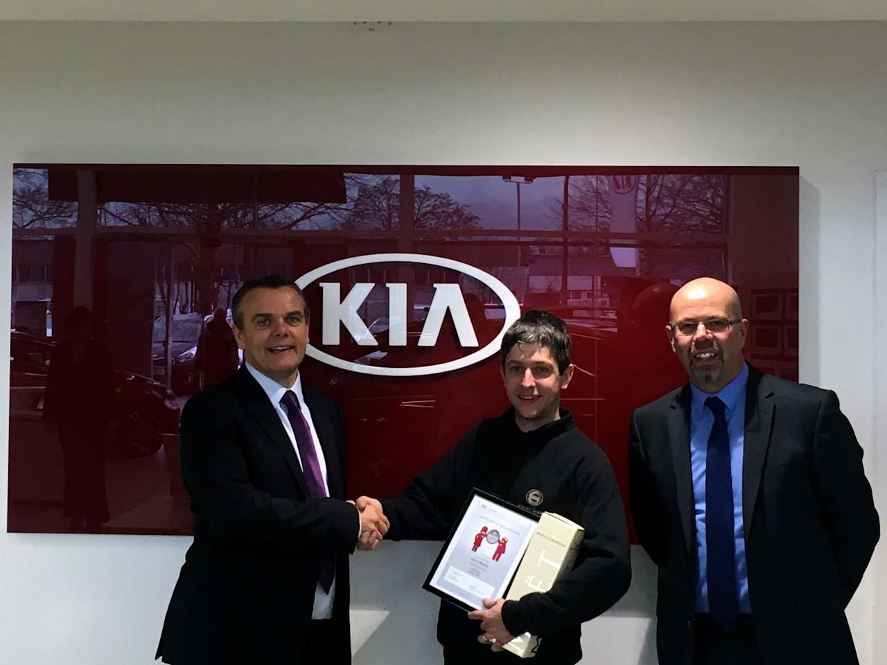Kia Guildford’s Dave Weston Achieves Master Technician Status in Under a Year