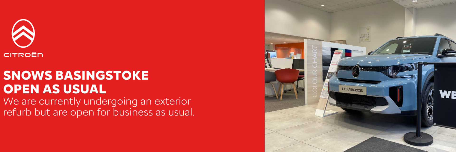 Citroen Basingstoke Refurb Open