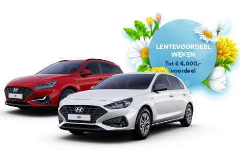 Lentevoordeel weken - Hyundai i30 - Hyundai Wittenberg
