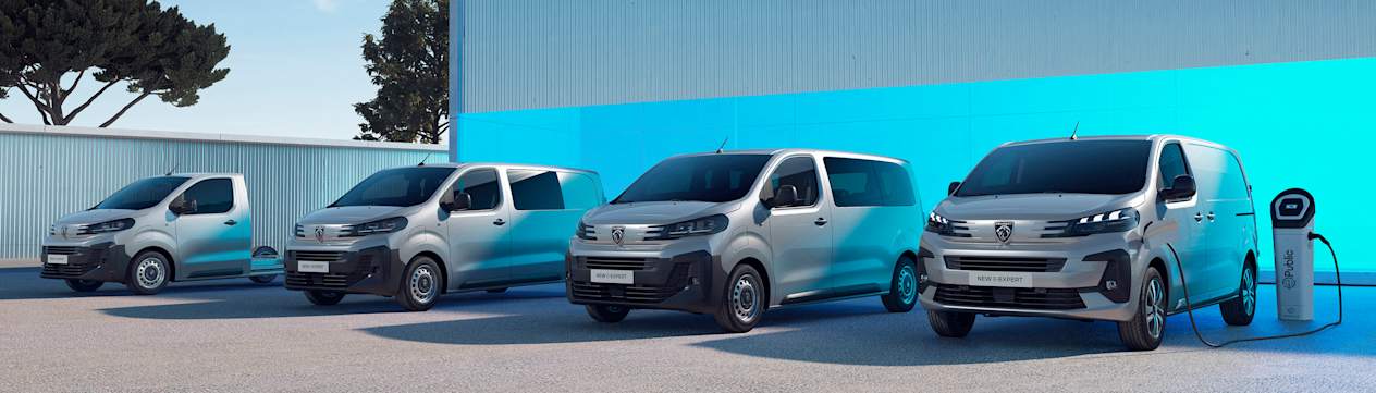 Gamme Peugeot Expert électrique 2024