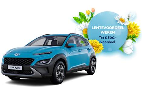Lentevoordeel weken - Hyundai KONA Hybrid - Hyundai Wittenberg