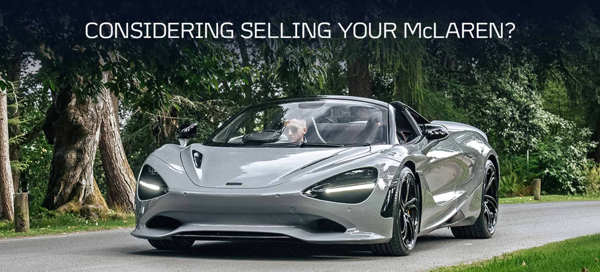 McLaren Glasgow We Want Your Car