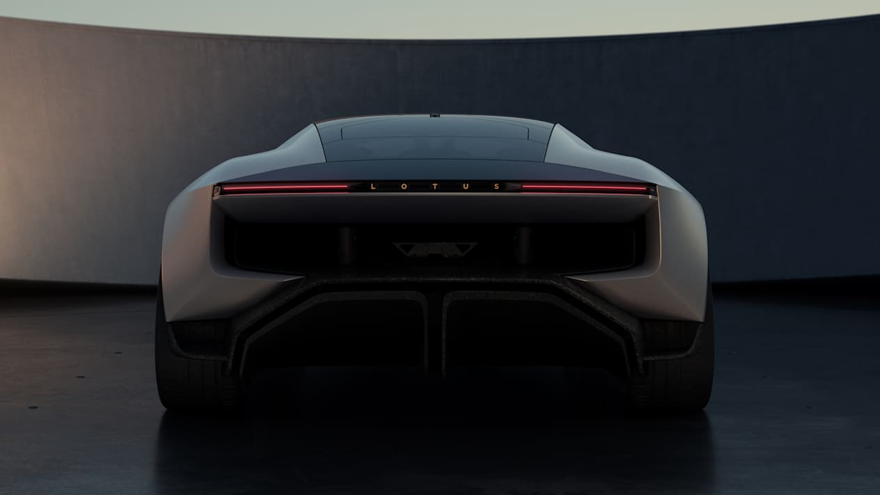 Lotus Theory 1 : face arrière