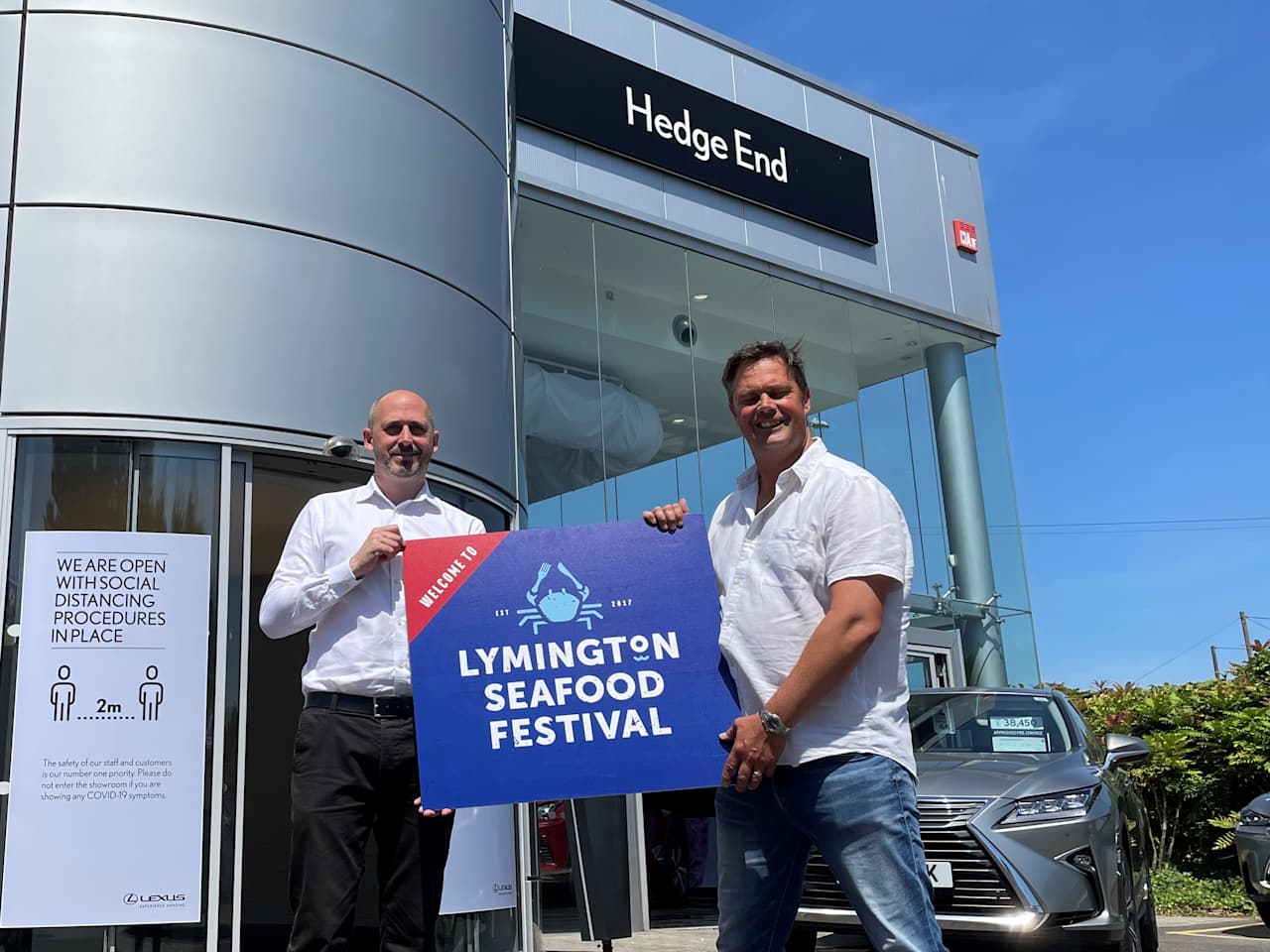 Lexus Hedge End Partner with Lymington Seafood Festival