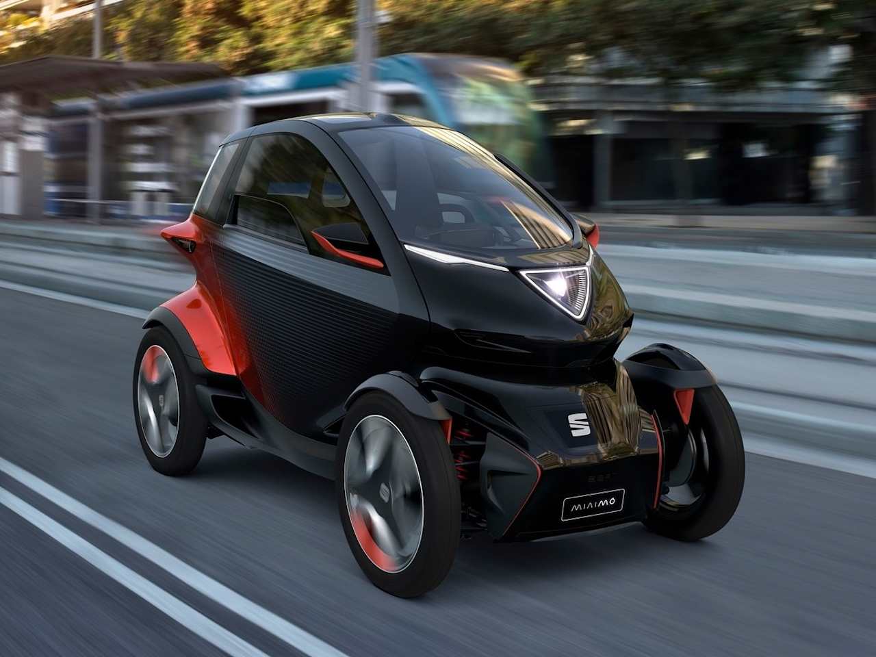 SEAT Minimó: a vision of the future of urban mobility.