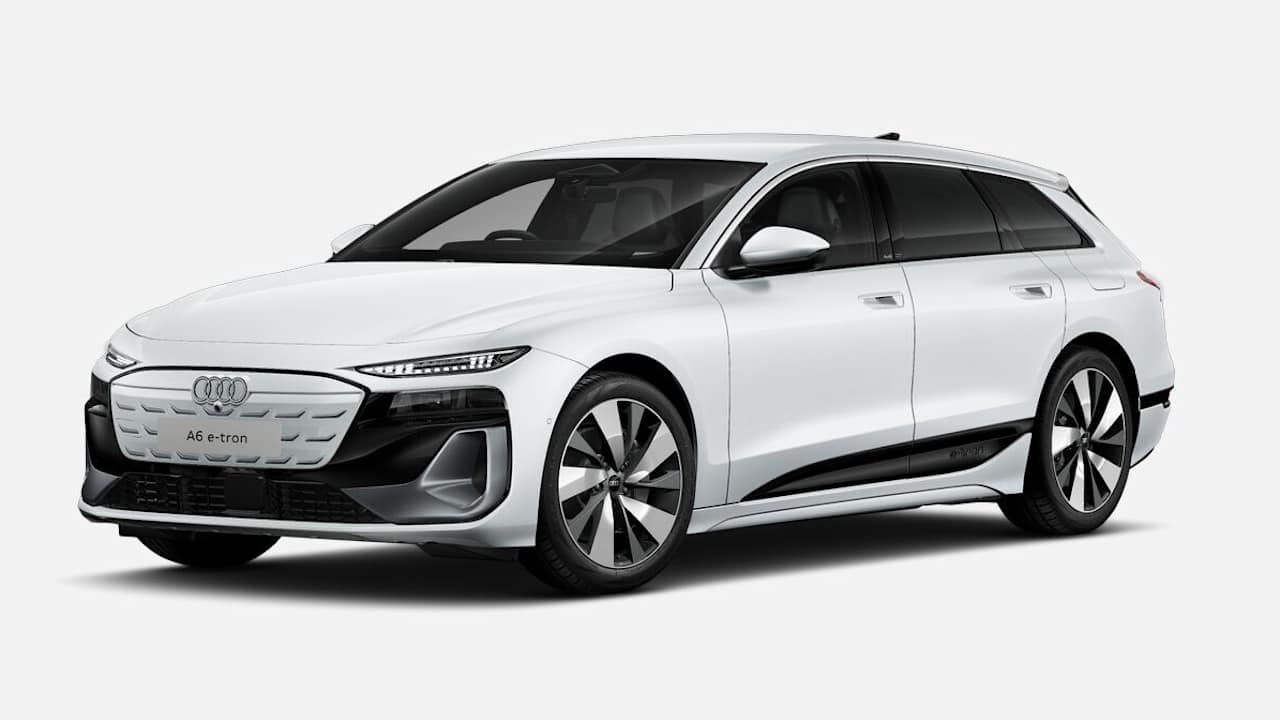 New A6 Avant e-tron S line performance