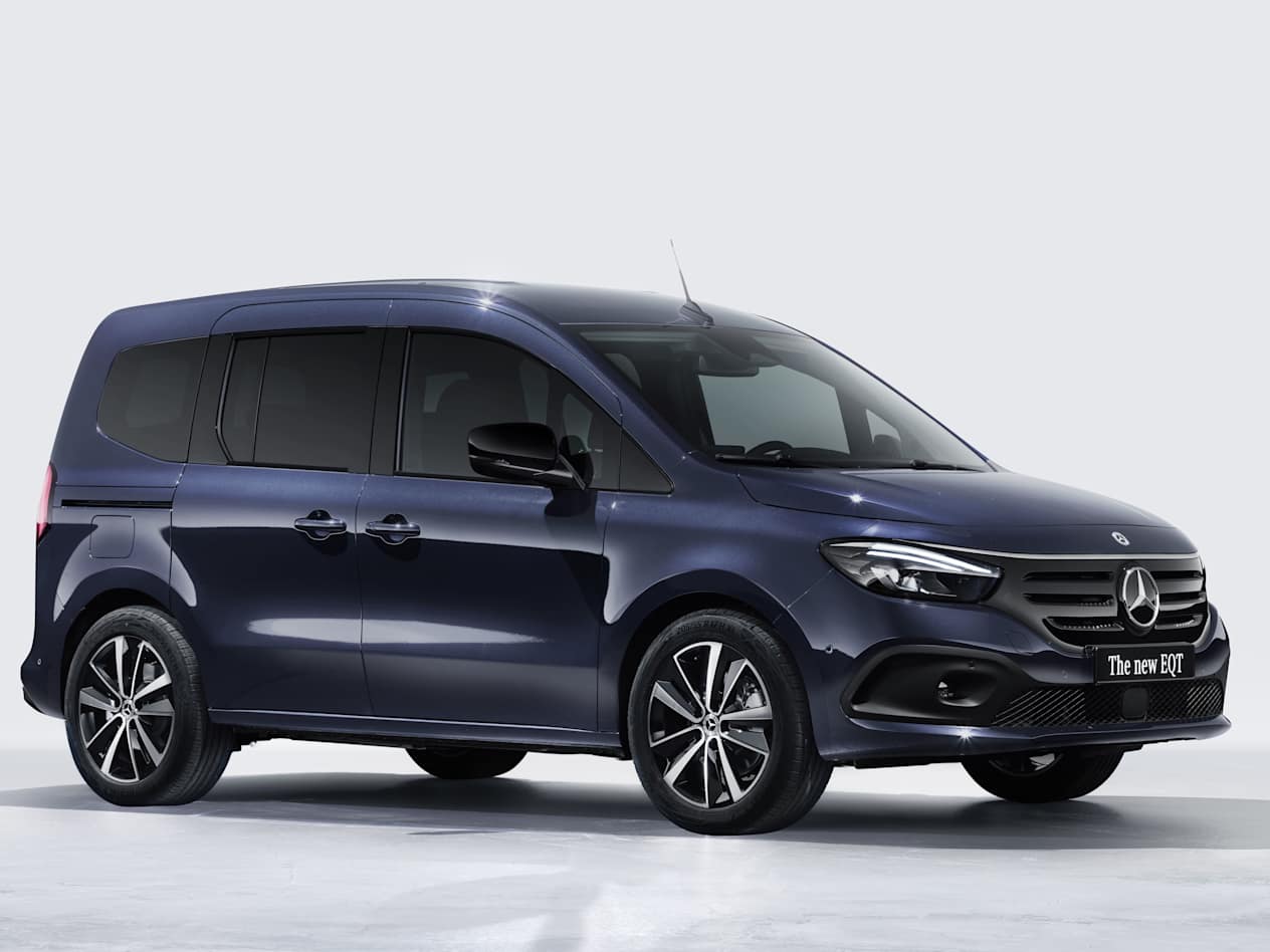 Mercedes EQT : vue de profil