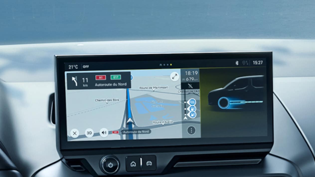 Opel Combo 2024 : intérieur de l'habitacle