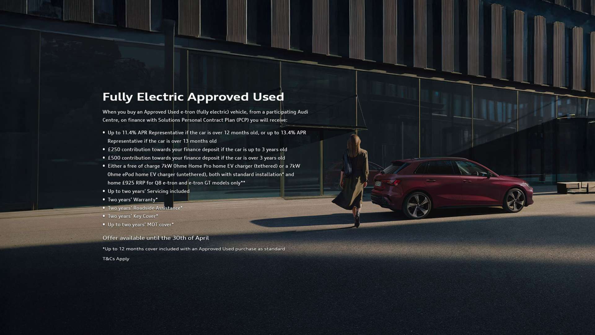 Audi Approved Used e-tron Offer