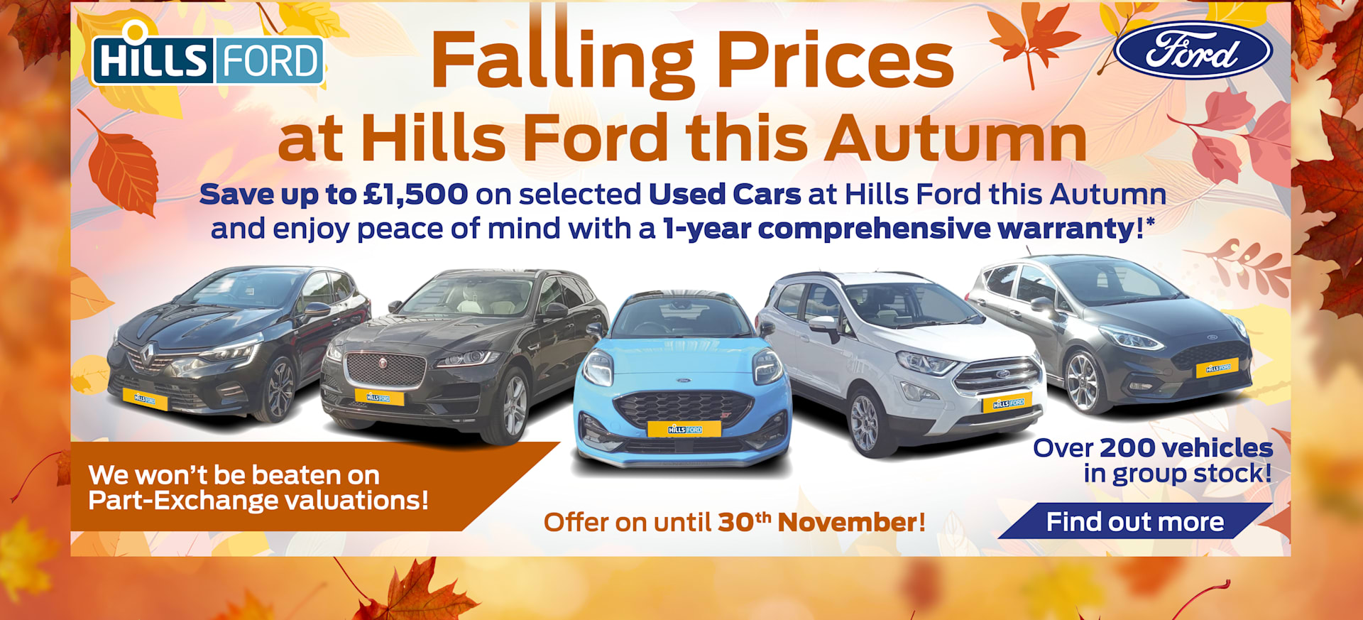 Falling Prices on Used Vehicles!