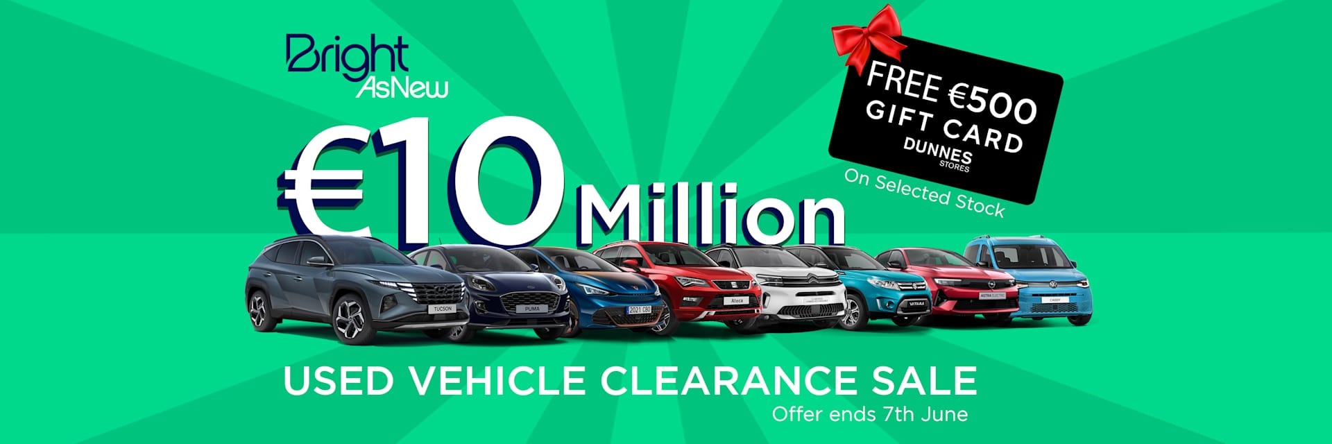 €10 Million Used Vehicle Sale