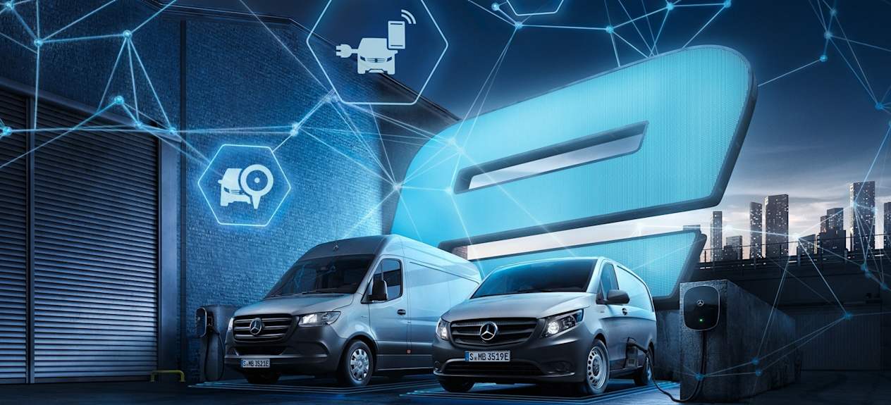 Mercedes Pro Connect Gestion de la charge