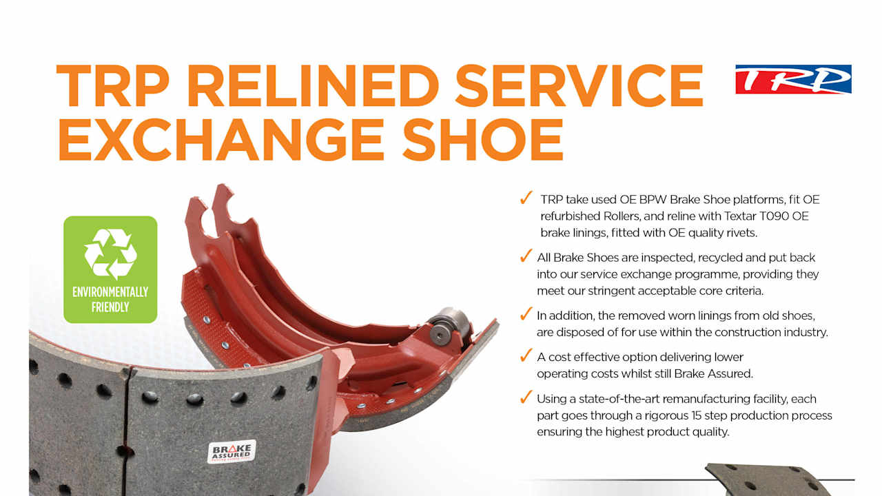 TRP Trailer Shoes