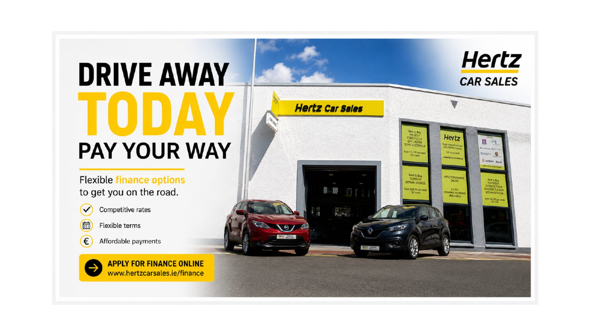 Finance Your Next Car with Hertz Car Sales