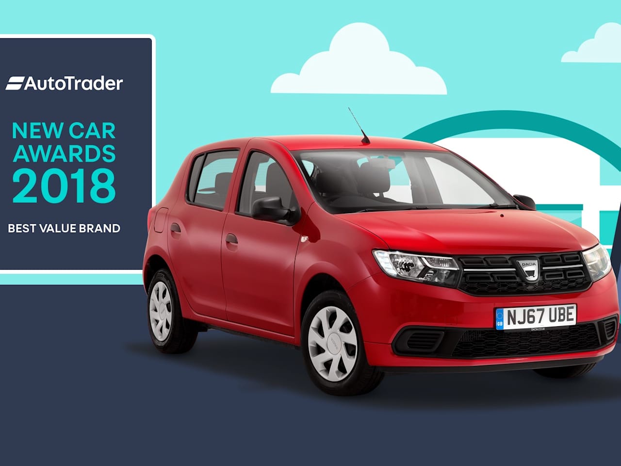 DACIA WINS BEST VALUE BRAND AT AUTO TRADER NEW CAR AWARDS 2018 