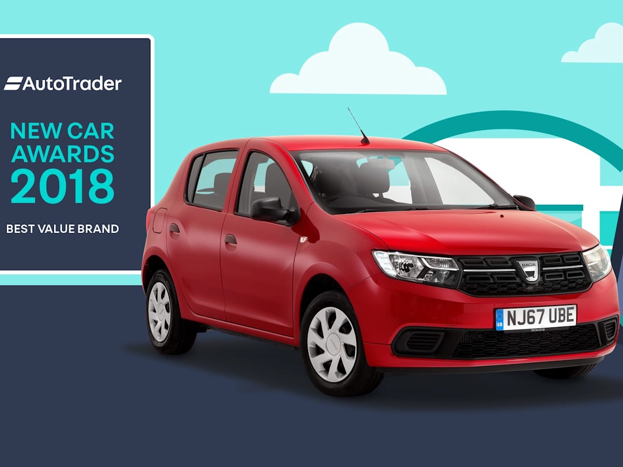 DACIA WINS BEST VALUE BRAND AT AUTO TRADER NEW CAR AWARDS 2018 