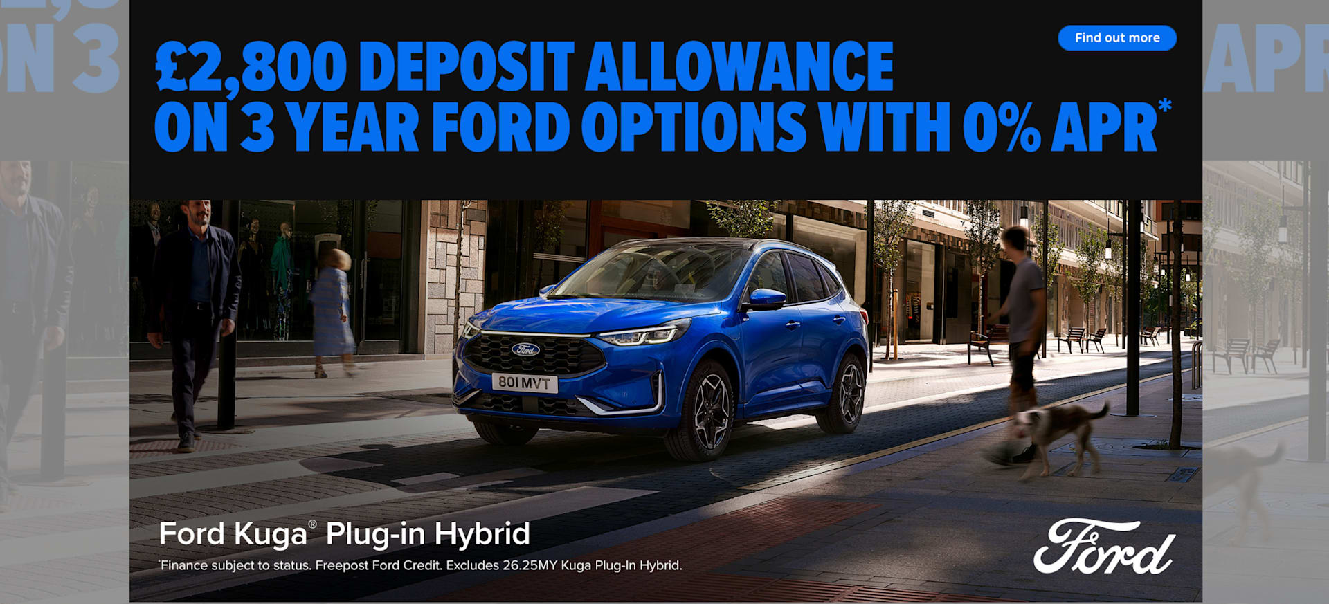 FORD KUGA £2800 ALLOWANCE