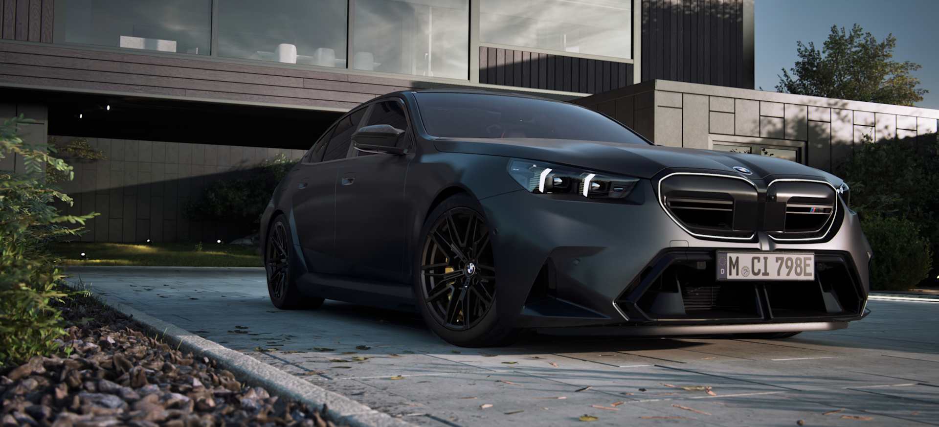 The BMW M5 Sedan.