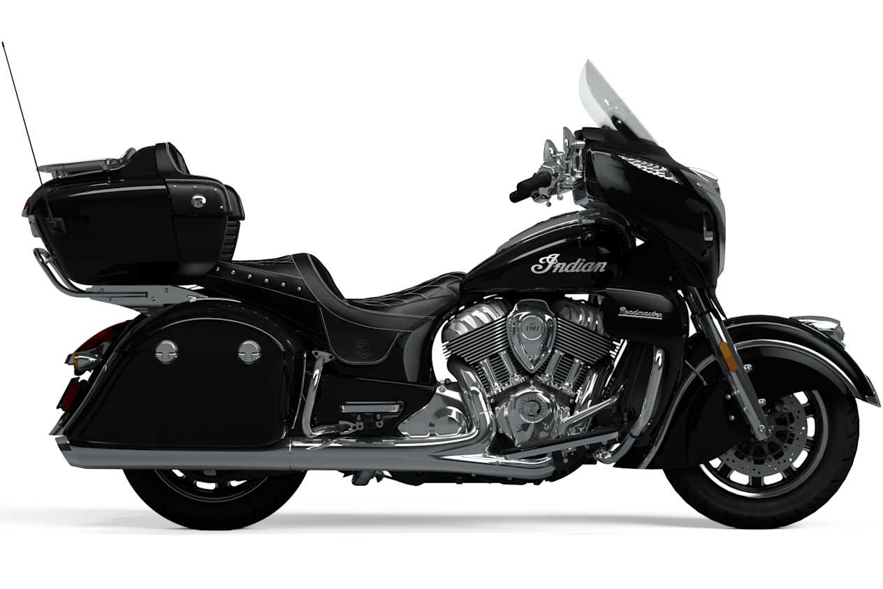 Indian Roadmaster 2024 Black Metallic : profil