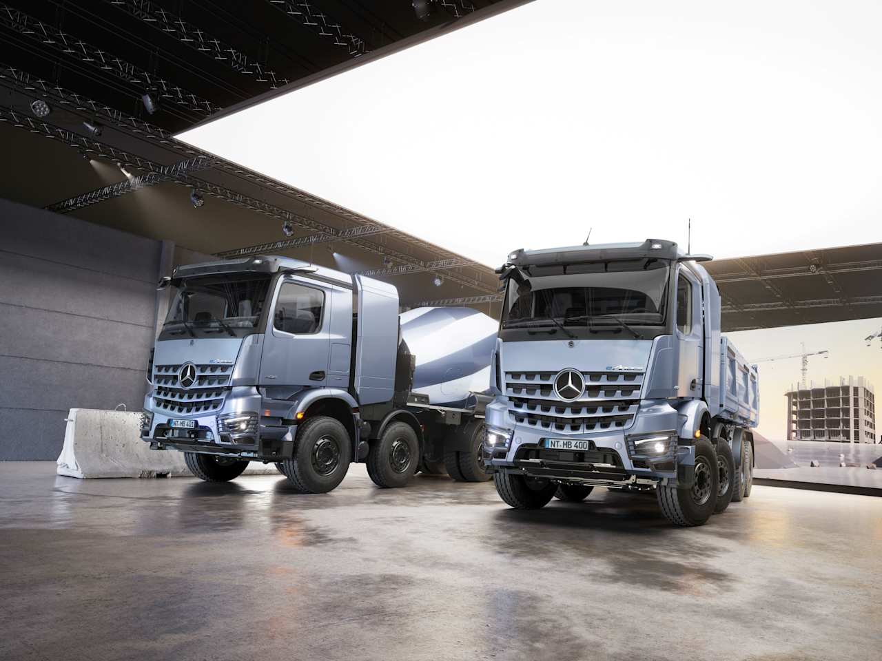 Nouveau Mercedes eArocs 400 