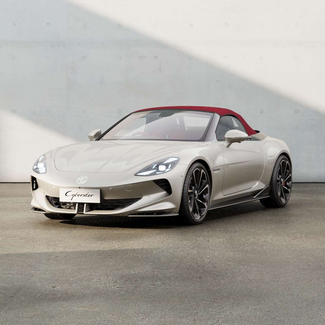 cyberster new english white