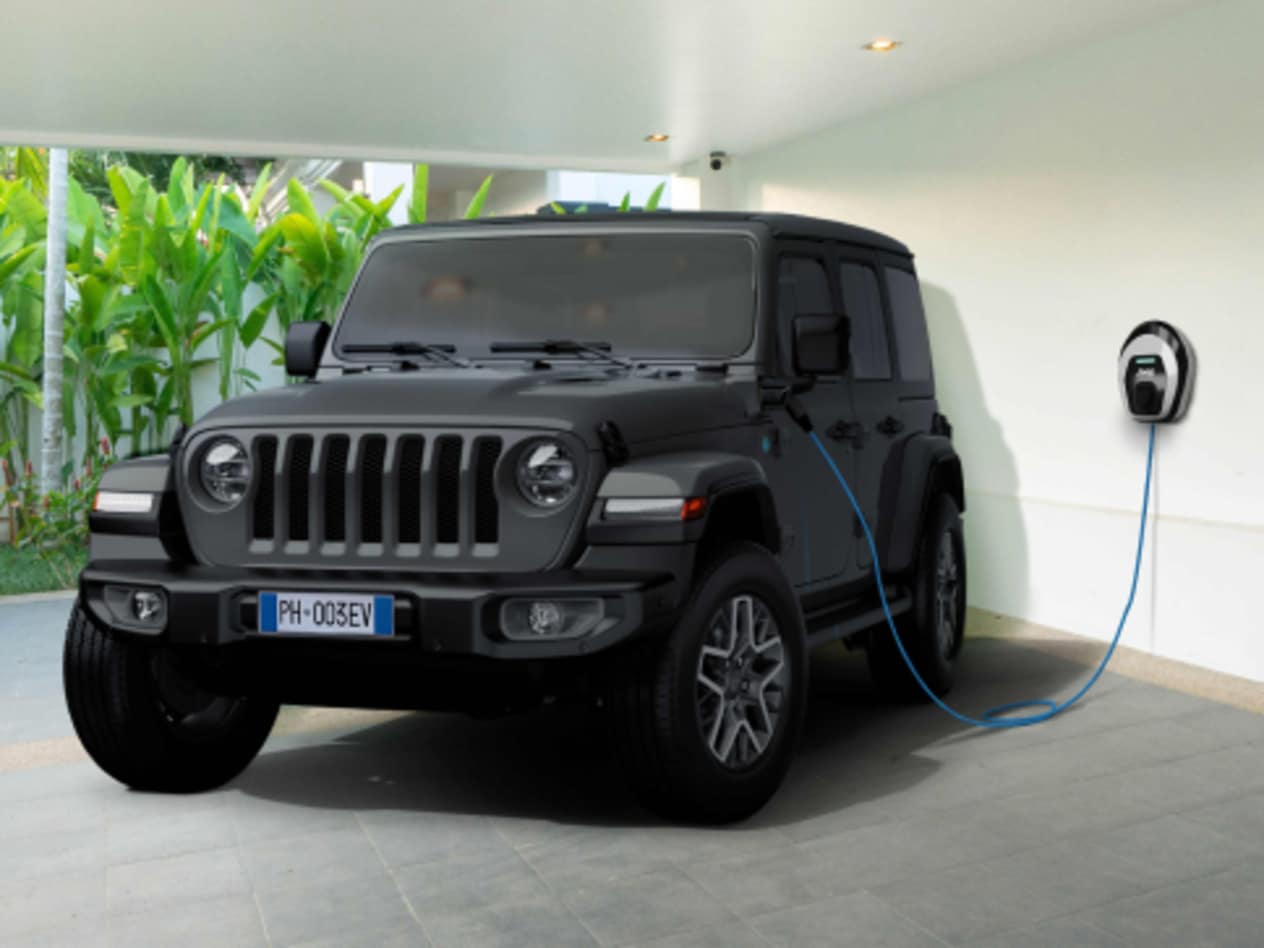 Jeep Wrangler 4xe en recharge