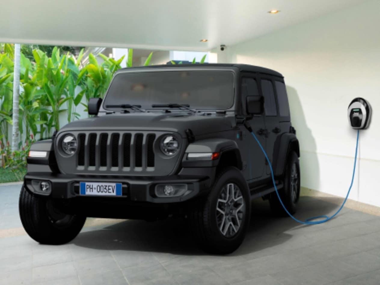 Jeep Wrangler 4xe en recharge